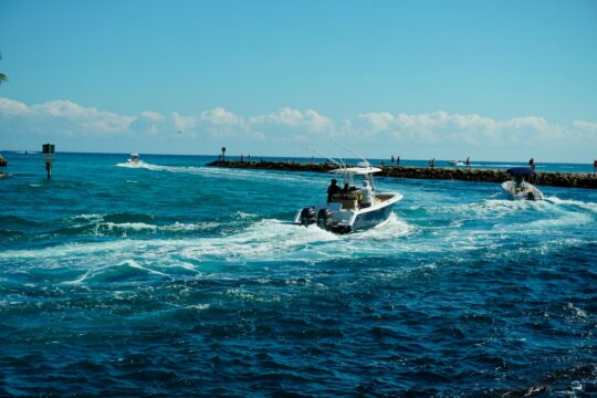 Sortie du port