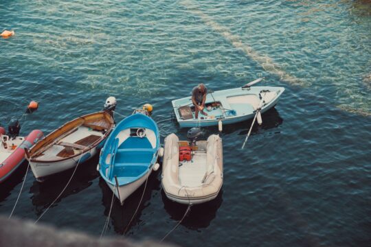 Bateaux sans permis au port